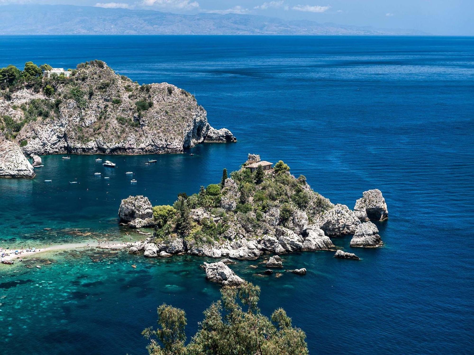 Isola Bella Daire Taormina Oda fotoğraf